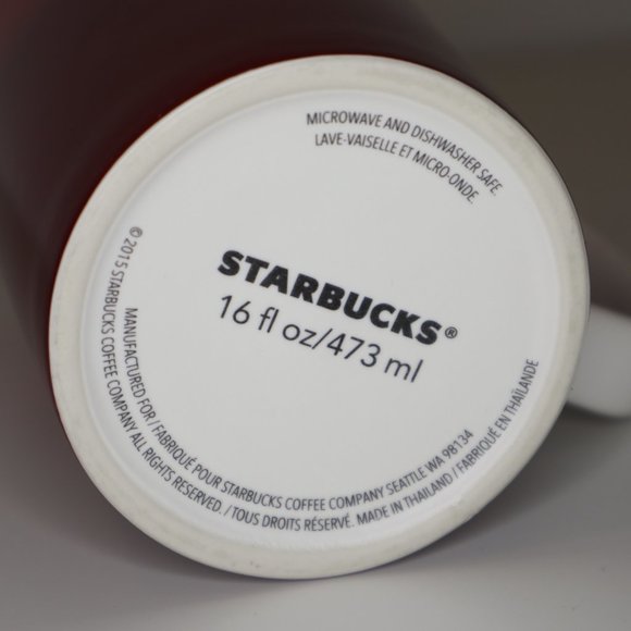 2015 Red Starbucks Mug - Picture 7 of 7